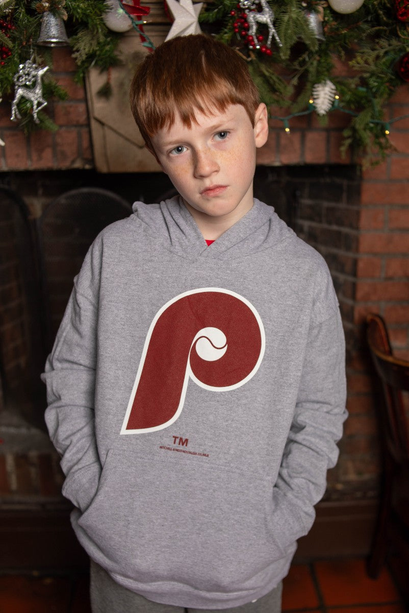 Philadelphia Phillies Youth Retro Logo Hoodie