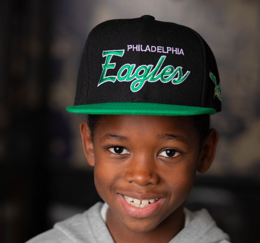 Philadelphia Eagles Youth Flatbrim Snapback