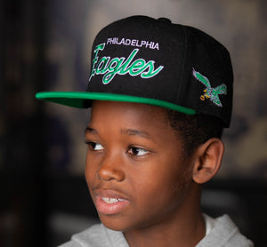 Philadelphia Eagles Youth Flatbrim Snapback