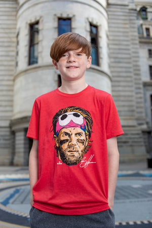 Bryce Harper Headband Red Youth Tee