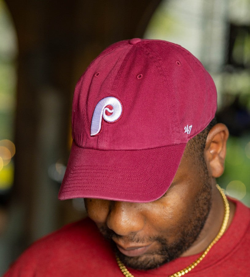 Philadelphia Phillies Cooperstown Cardinal Clean Up cap