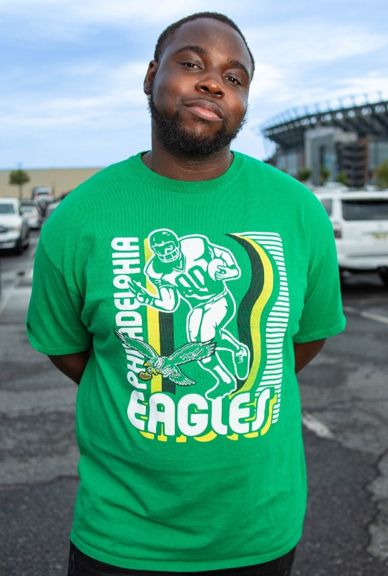 Philadelphia Eagles Running Back Kelly Green Tee