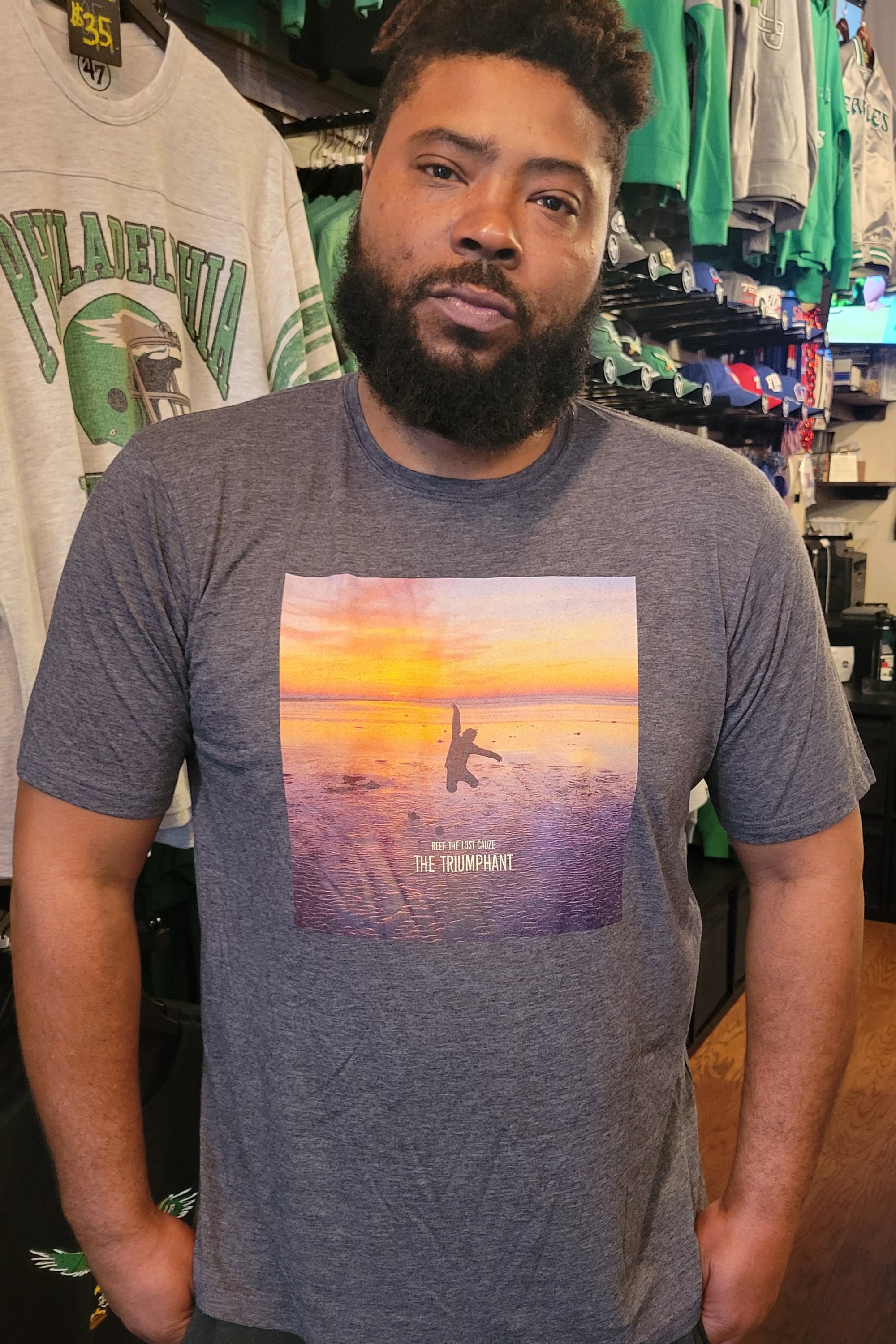 Reef the Lost Cauze - The Triumphant Album Cover T-shirt