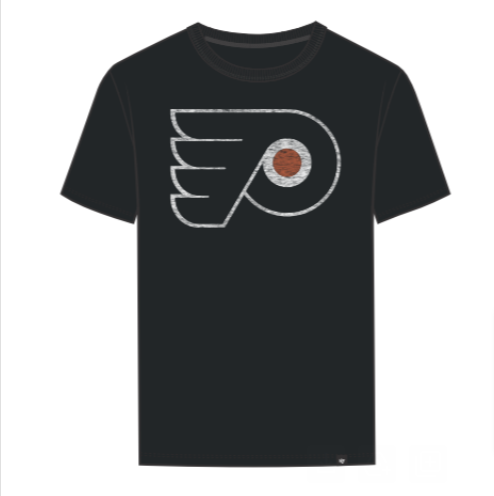 Philadelphia Flyers Flint Black Distressed Premier Franklin tee