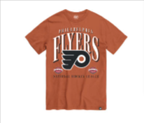 Philadelphia Flyers Spiced Orange Crease Franklin tee