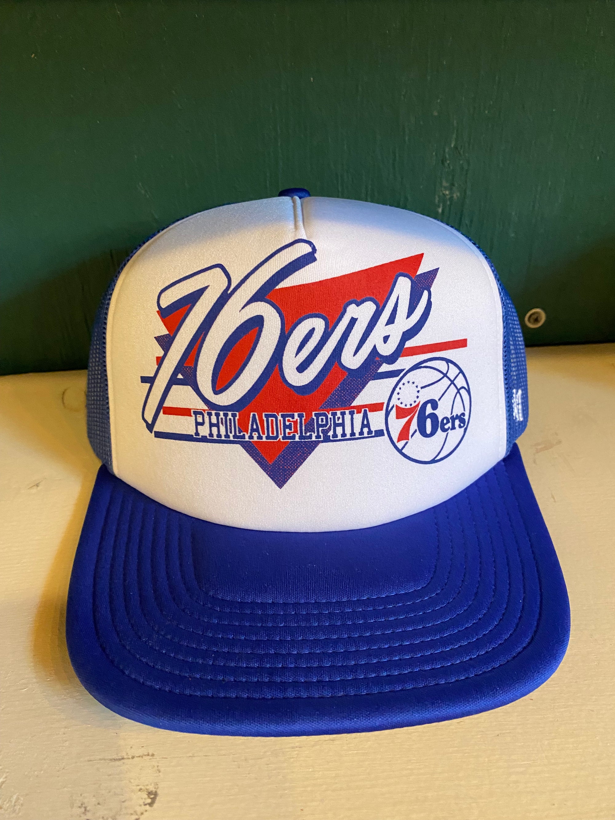 Philadelphia 76ers Royal Hang Out Trucker Hat