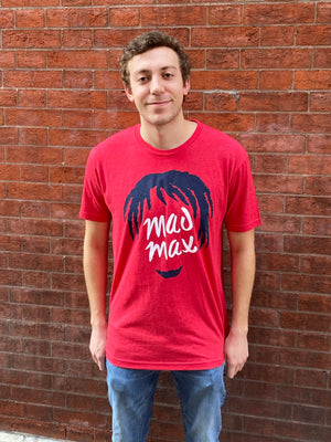 Mad Max Philadelphia Basketball Red t-shirt