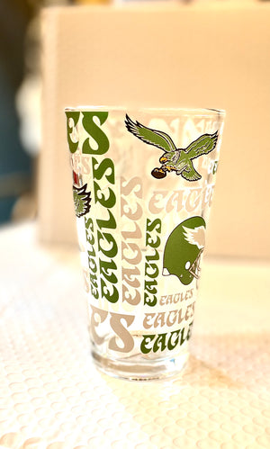 Philadelphia Eagles 16oz. Retro Pint Glass