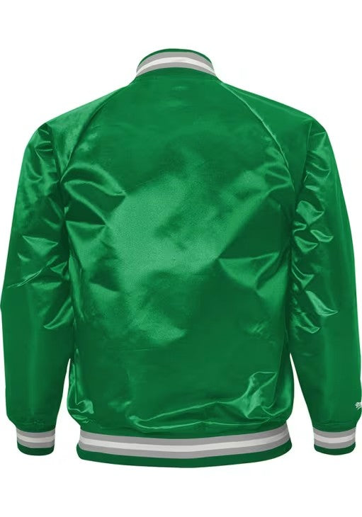 Philadelphia Eagles Lightweight Kelly Green Satin Jacket