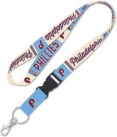 Philadelphia Phillies Two-tone Throwback Lanyard