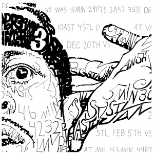 Allen Iverson 2000-2001 MVP by Philly Word Art