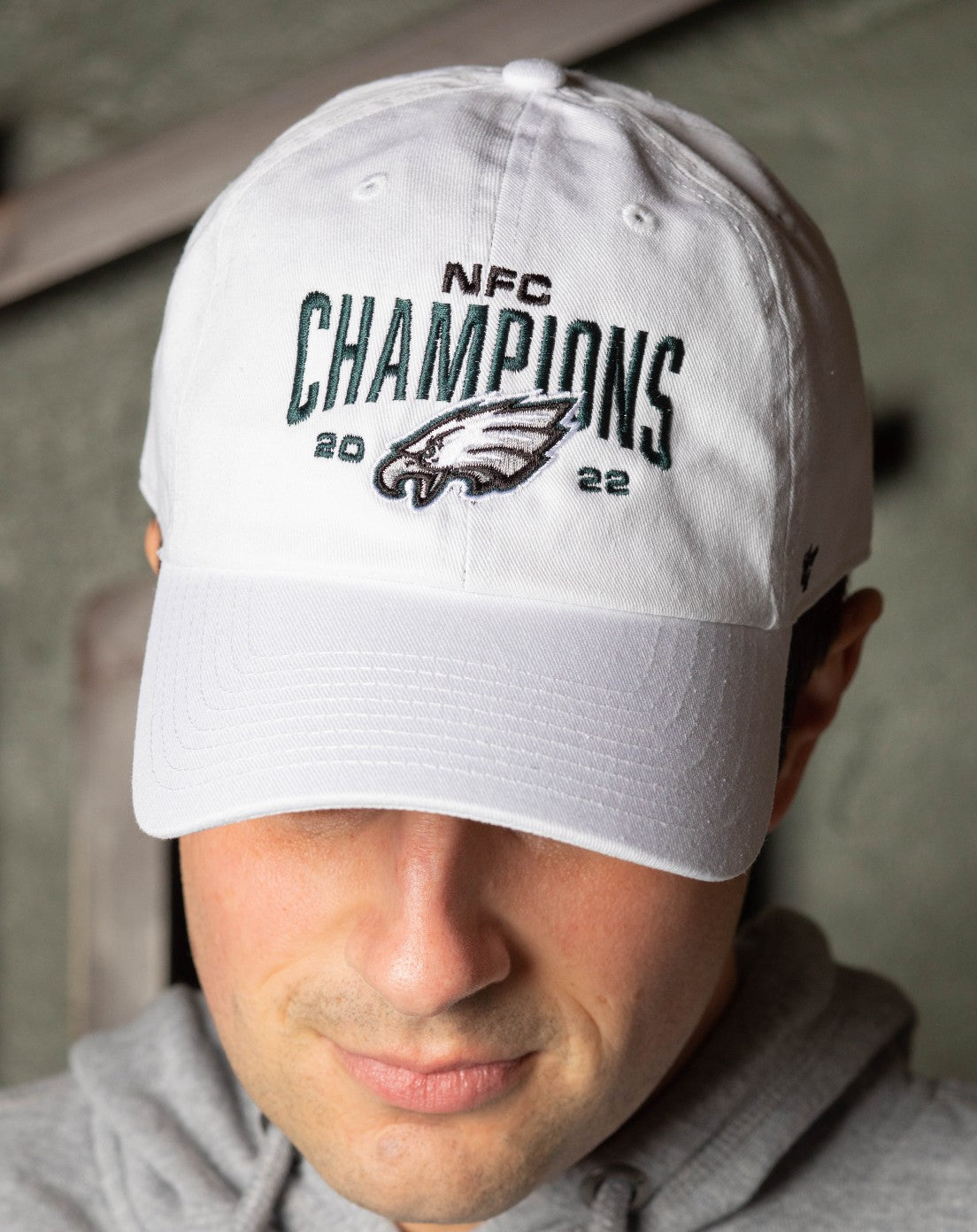 Philadelphia Eagles NFC Champions White Hat