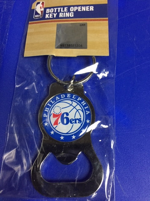 76ers Bottle Opener Keychain