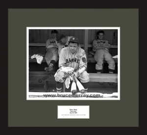 Babe Ruth Final Career Game, 1935 - Framed