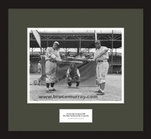 Triple Crown Batters of 1933 - Chuck Klein & Jimmie Foxx - Framed