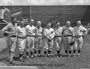 Philadelphia Phillies 50th Anniversary Game, 1933 - Framed