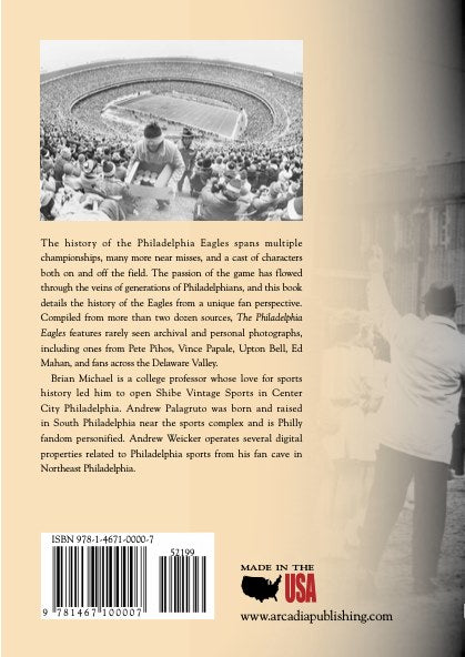 The Philadelphia Eagles Photo History Book - Signed Copy